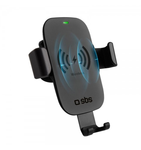 SBS Gravity - Supporto auto per telefono con ricarica rapida Wireless