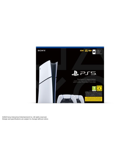 Sony Playstation 5 Slim 1,02 TB Wifi Negro, Blanco