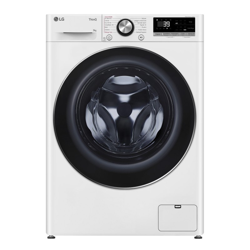 LG F2R7S09TSWC lavadora Carga frontal 9 kg 1200 RPM Blanco