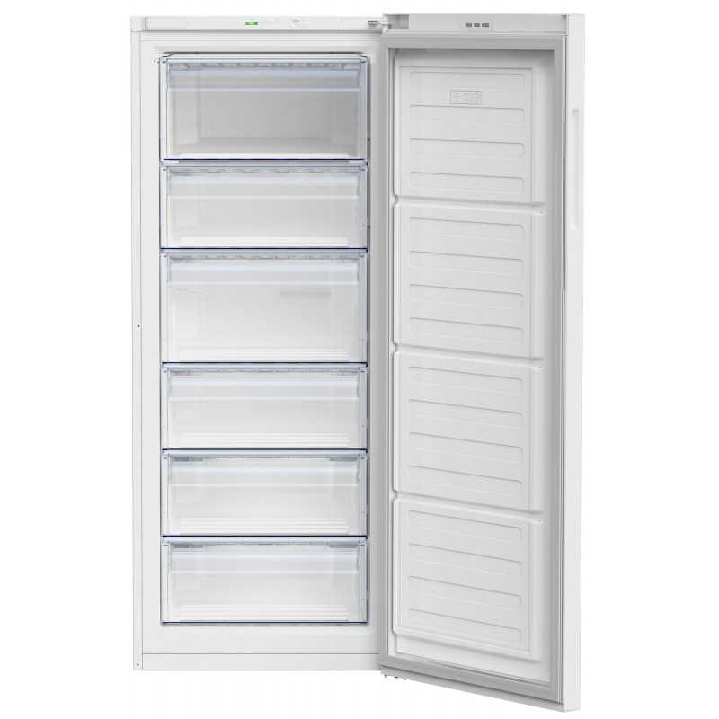 Beko RFSA240M41WN Upright freezer Freestanding 215 L E White