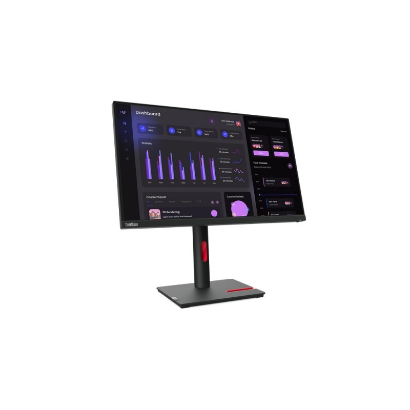 Lenovo ThinkVision T24i-30 LED display 60,5 cm (23.8") 1920 x 1080 pixels Full HD Noir