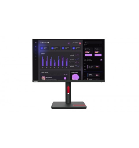 Lenovo ThinkVision T24i-30 LED display 60,5 cm (23.8") 1920 x 1080 Pixel Full HD Nero