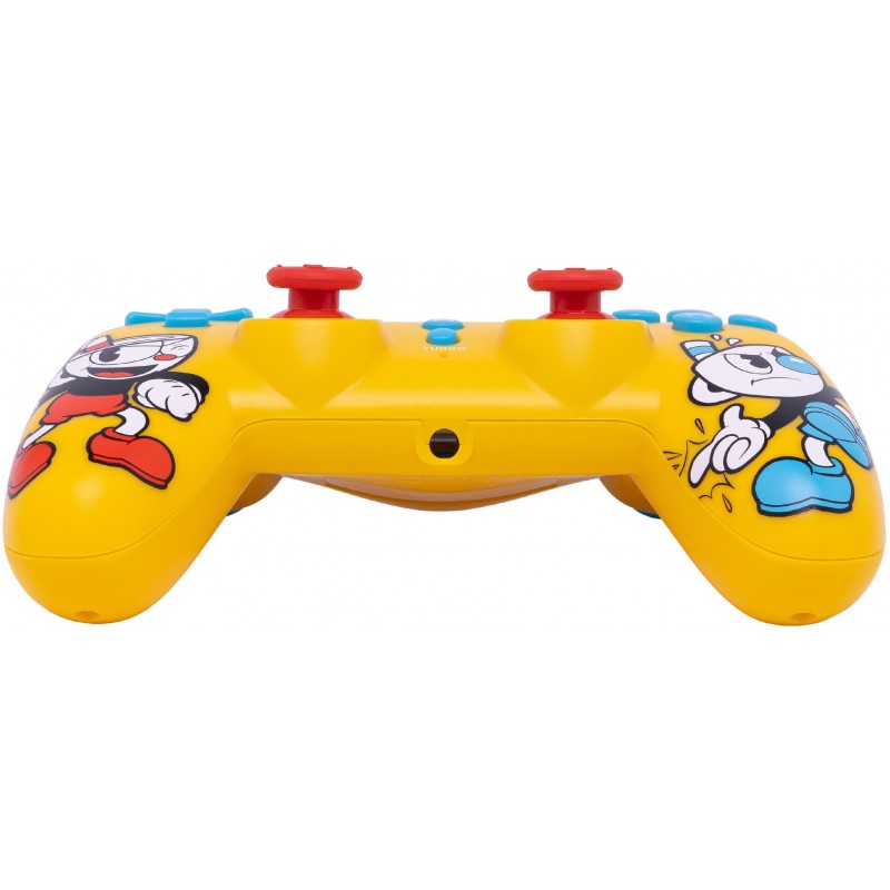 Qubick ACP40224 mando y volante Amarillo Bluetooth USB Gamepad Analógico Digital PC, PlayStation 4, PlayStation 5