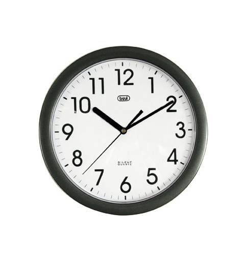 Trevi OM 3301 Quartz clock Circle Black