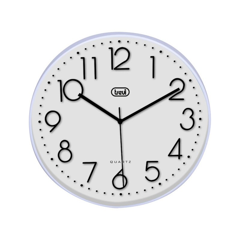 Trevi OM 3508 S Quartz clock Circle White