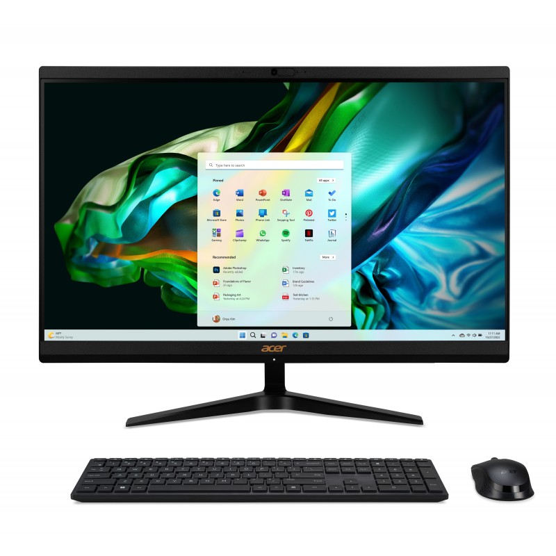 Acer Aspire C24-1800 Intel® Core™ i3 i3-1305U 60,5 cm (23.8") 1920 x 1080 Pixel 8 GB DDR4-SDRAM 512 GB SSD All-in-One-PC