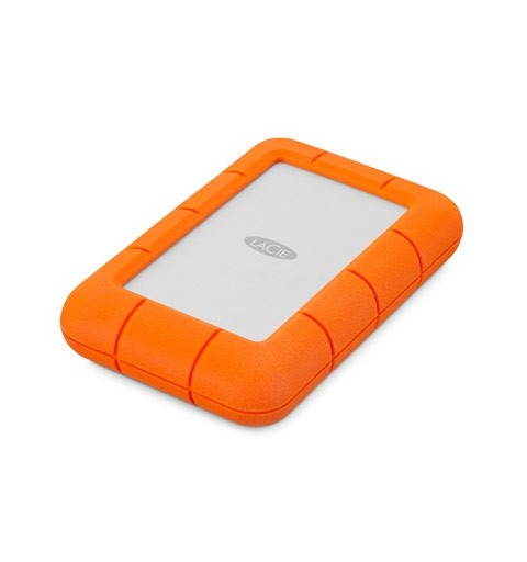 LaCie Rugged Mini disco duro externo 1 TB Naranja, Plata