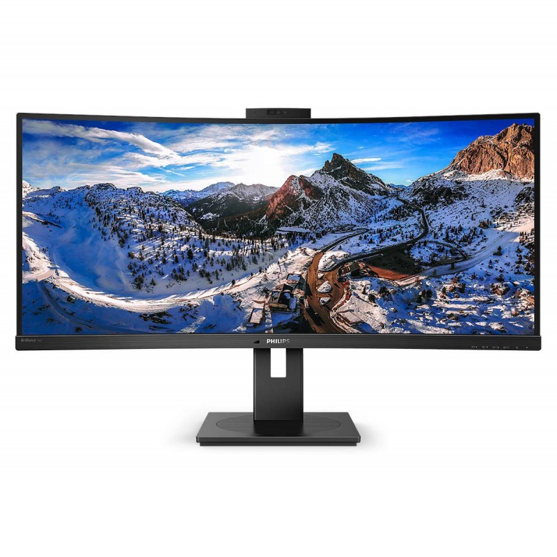 Philips P Line 346P1CRH 00 LED display 86,4 cm (34") 3440 x 1440 Pixel UltraWide Quad HD Schwarz