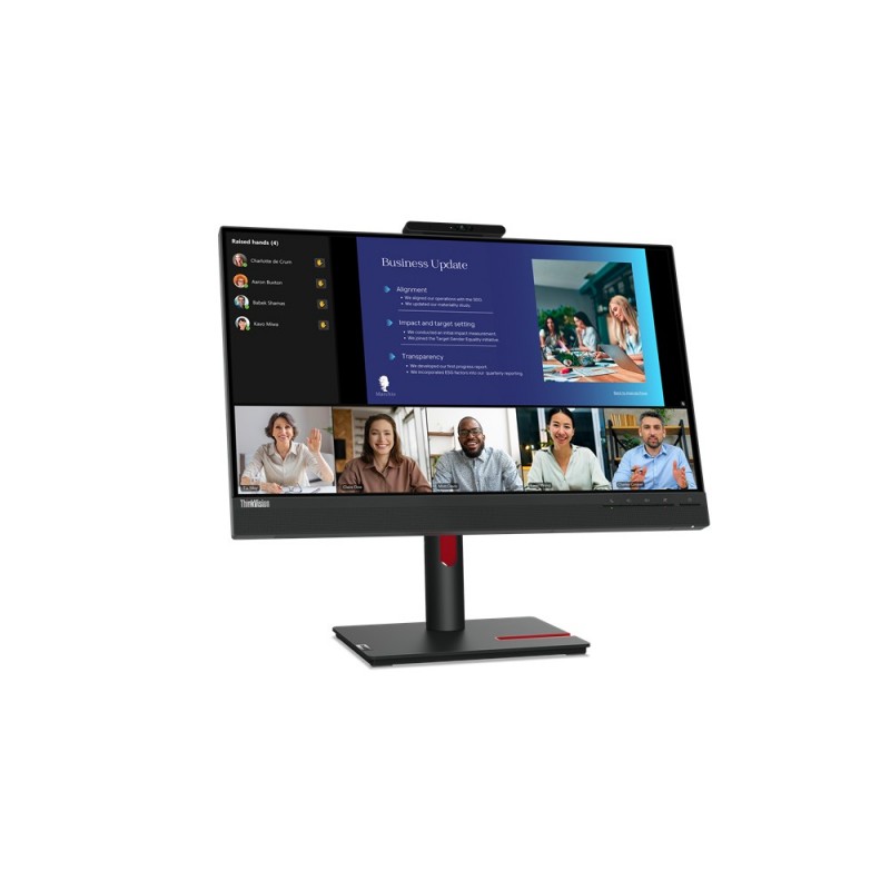 Lenovo ThinkVision T24v-30 LED display 60,5 cm (23.8") 1920 x 1080 pixels Full HD Noir