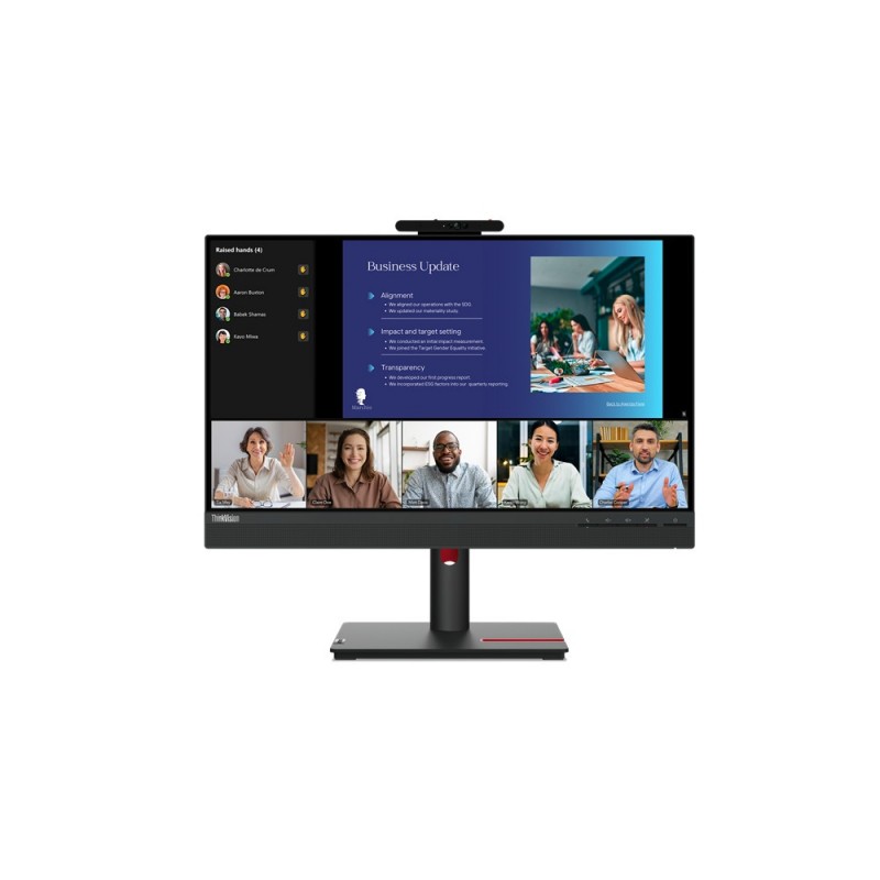 Lenovo ThinkVision T24v-30 LED display 60,5 cm (23.8") 1920 x 1080 Pixeles Full HD Negro