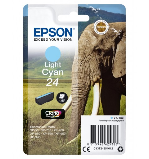 Epson Elephant Cartouche "Eléphant" - Encre Claria Photo HD Cc