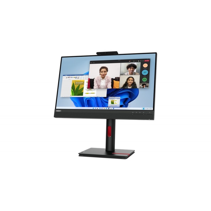 Lenovo ThinkCentre Tiny-In-One 24 LED display 60,5 cm (23.8") 1920 x 1080 Pixel Full HD Touchscreen Schwarz