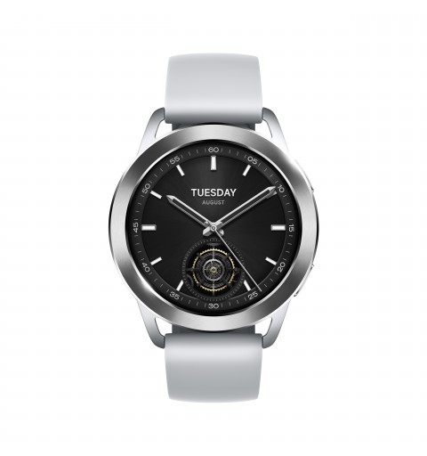 Xiaomi Watch 2 3,63 cm (1.43") AMOLED 46 mm Digital 466 x 466 Pixel Touchscreen Silber WLAN GPS