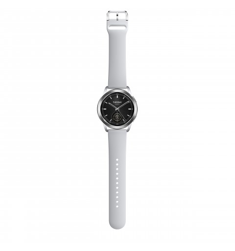 Xiaomi Watch 2 3,63 cm (1.43") AMOLED 46 mm Digital 466 x 466 Pixel Touchscreen Silber WLAN GPS