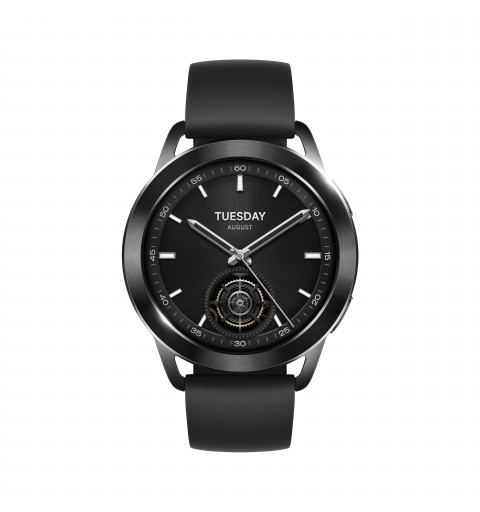 Xiaomi Watch 2 3,63 cm (1.43") AMOLED 46 mm Numérique 466 x 466 pixels Écran tactile Noir Wifi GPS (satellite)