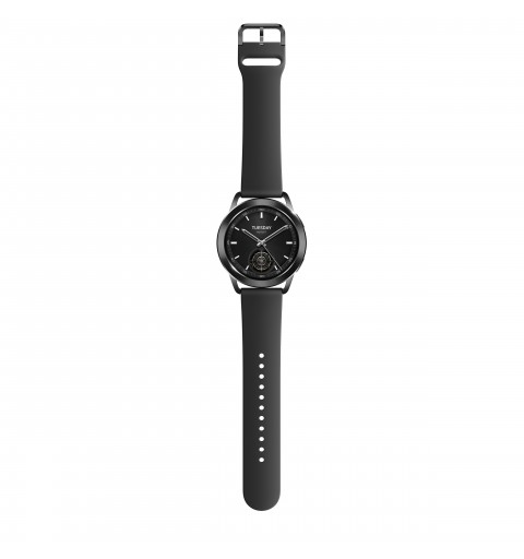 Xiaomi Watch 2 3,63 cm (1.43") AMOLED 46 mm Numérique 466 x 466 pixels Écran tactile Noir Wifi GPS (satellite)