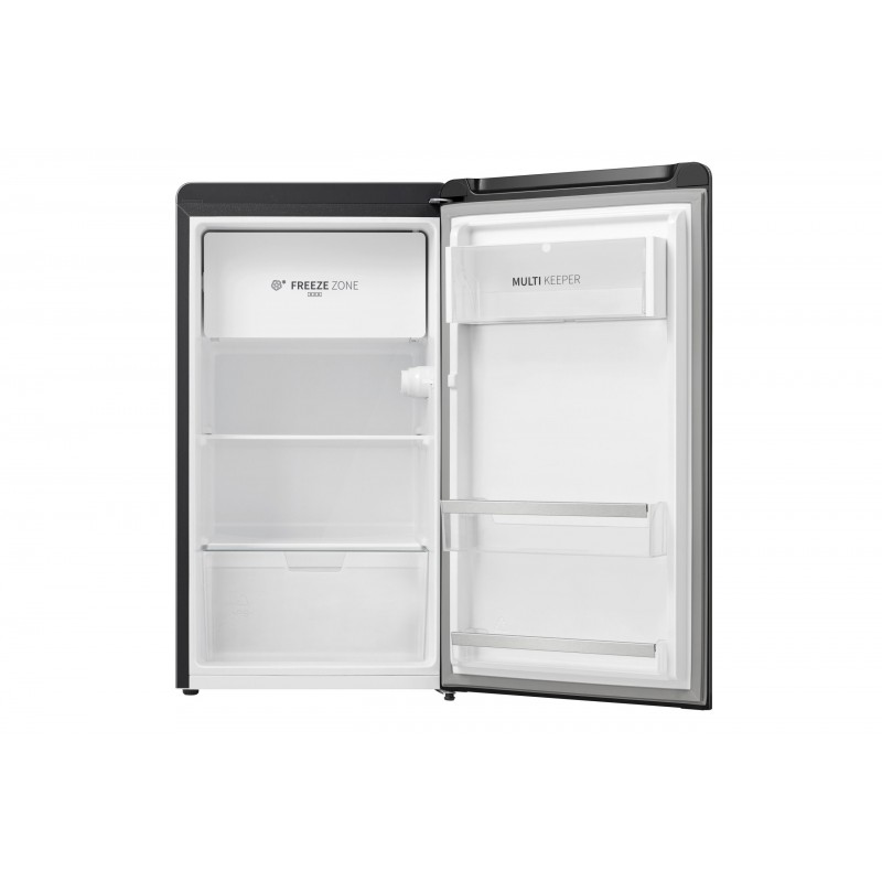 Hisense RR106D4CBE combi-fridge Freestanding 82 L E Black