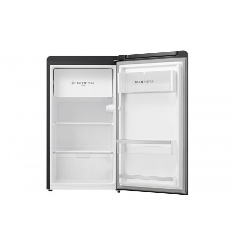 Hisense RR106D4CBE combi-fridge Freestanding 82 L E Black