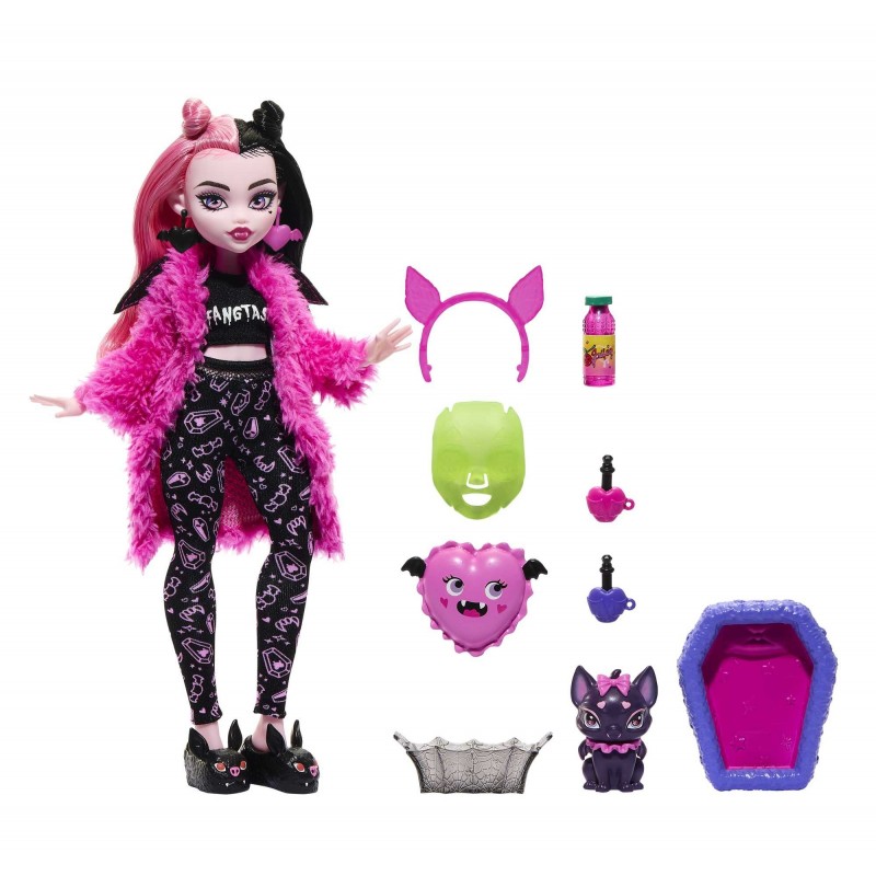 Monster High Creepover Party HKY66 Puppe