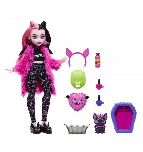 Monster High Creepover Party – Coffret Soirée Pyjama Draculaura