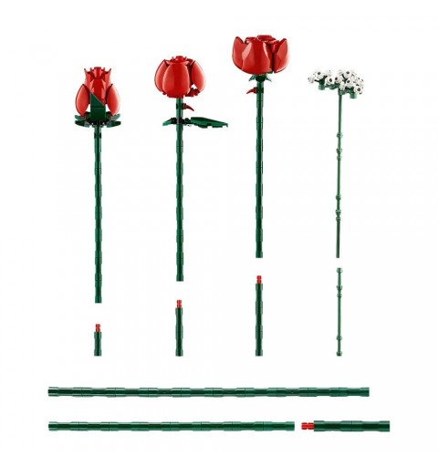 Costruzioni LEGO 10328 ICONS Bouquet di rose