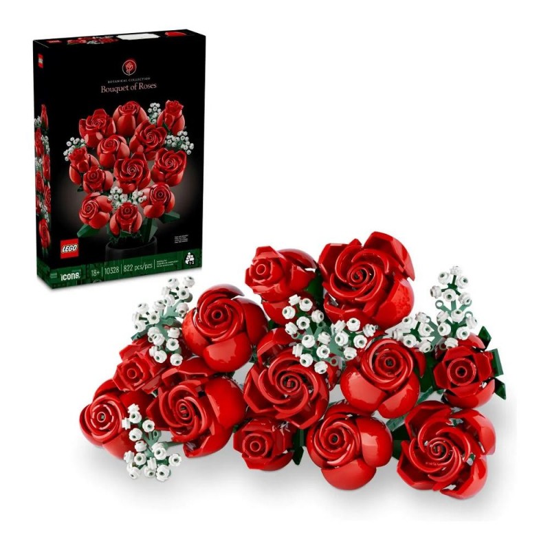 Costruzioni LEGO 10328 ICONS Bouquet di rose