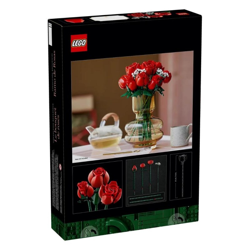 Costruzioni LEGO 10328 ICONS Bouquet di rose