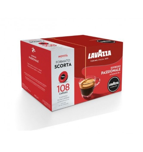 Lavazza Passionale Kaffeekapsel Dunkle Röstung 108 Stück(e)