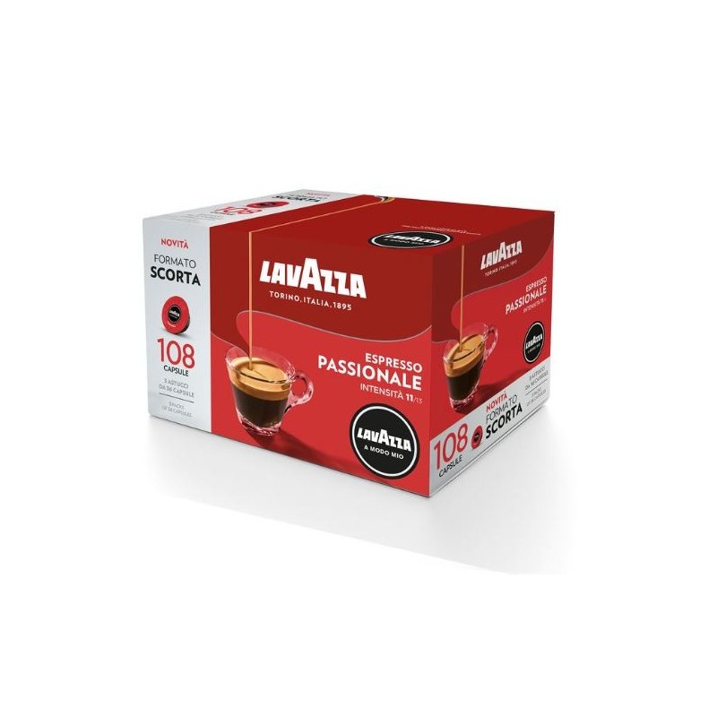 Lavazza A Modo Mio Passionale, 108 Capsule