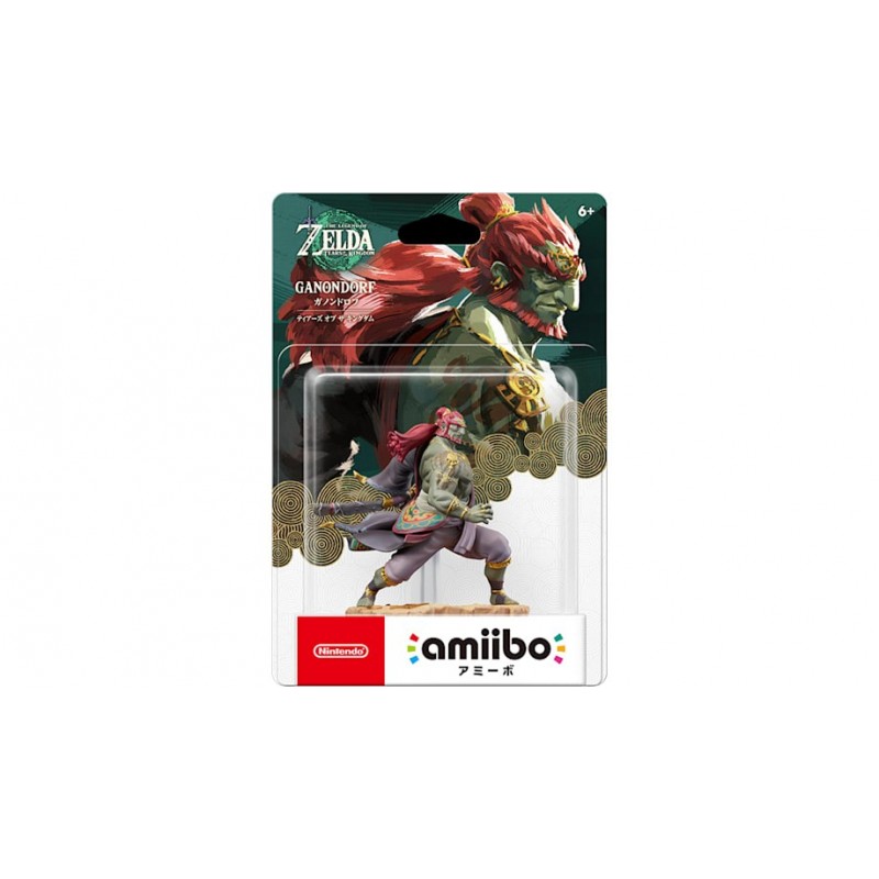 Nintendo amiibo - Ganondorf - The Legend of Zelda Tears of the Kingdom Figura de juego interactiva