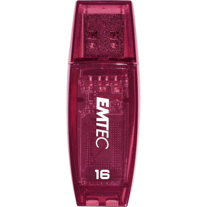 Emtec C410 unidad flash USB 16 GB USB tipo A 2.0 Rojo