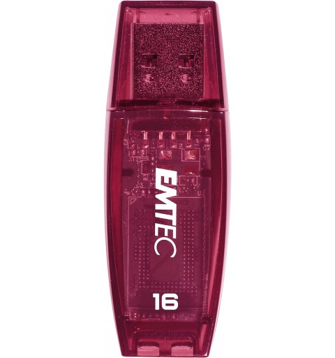 Emtec C410 unidad flash USB 16 GB USB tipo A 2.0 Rojo