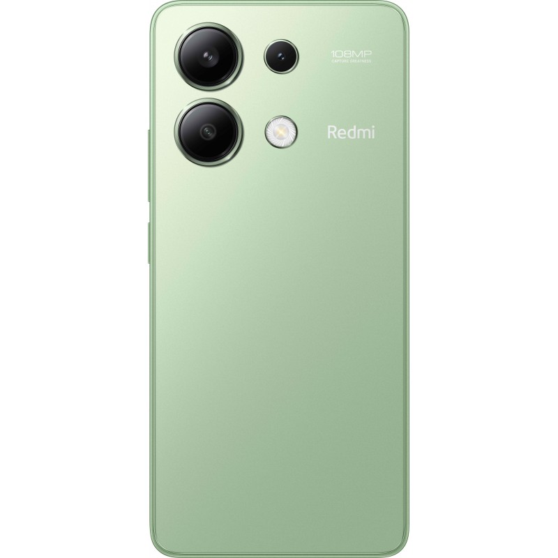 Xiaomi Redmi Note 13 16,9 cm (6.67") Double SIM hybride Android 13 4G USB Type-C 6 Go 128 Go 5000 mAh Vert, Couleur menthe