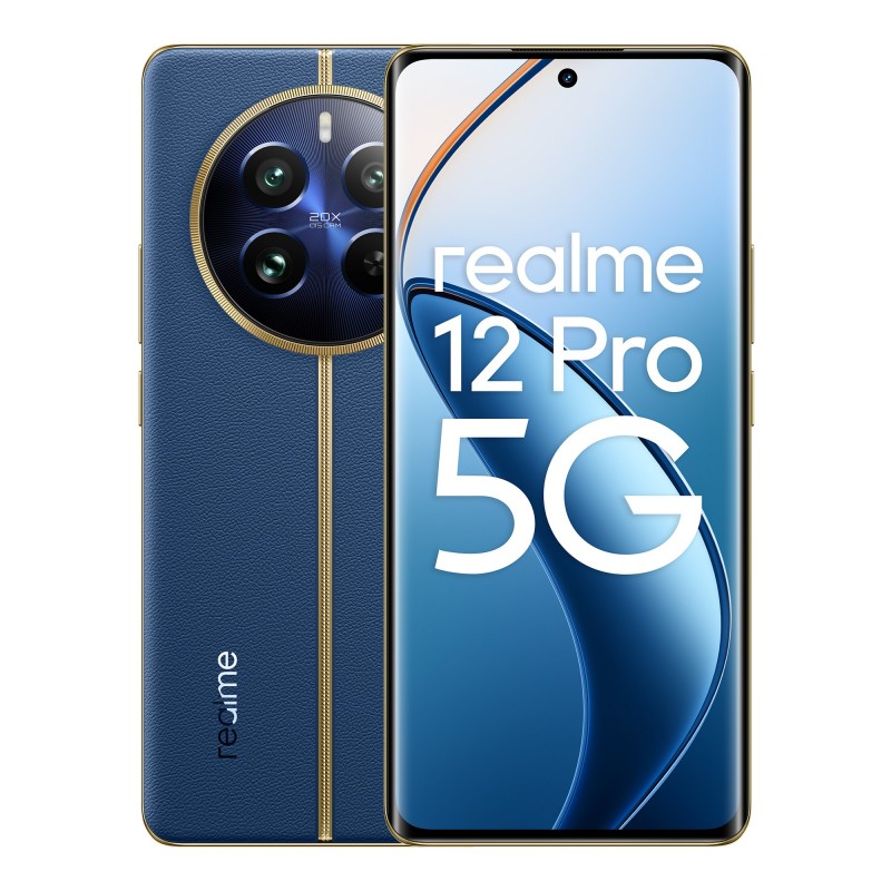 realme 12 Pro 17 cm (6.7") SIM doble Android 14 5G USB Tipo C 12 GB 256 GB 5000 mAh Azul