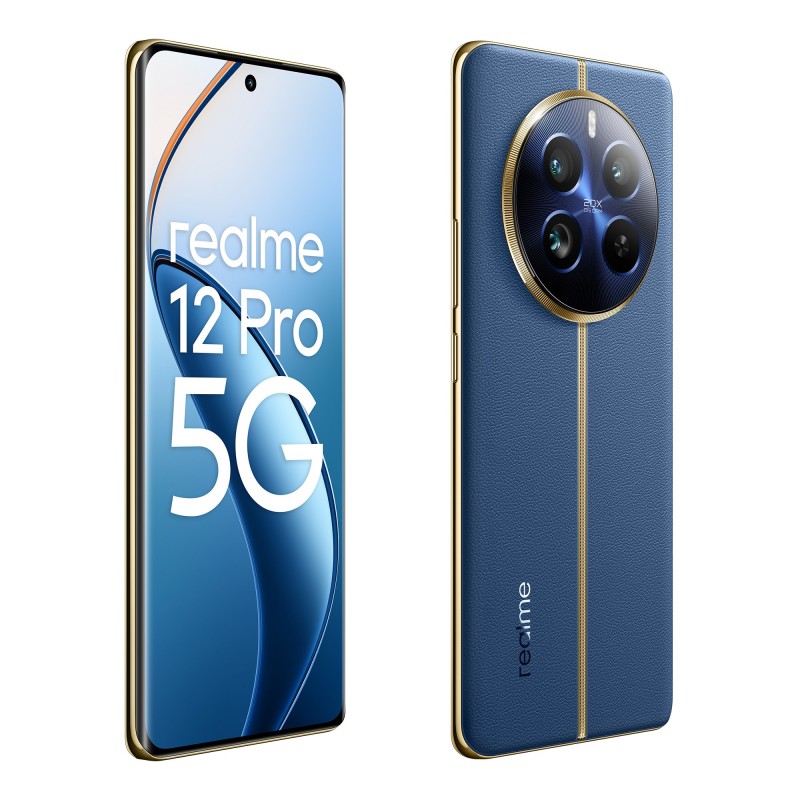 realme 12 Pro 17 cm (6.7") Double SIM Android 14 5G USB Type-C 12 Go 256 Go 5000 mAh Bleu