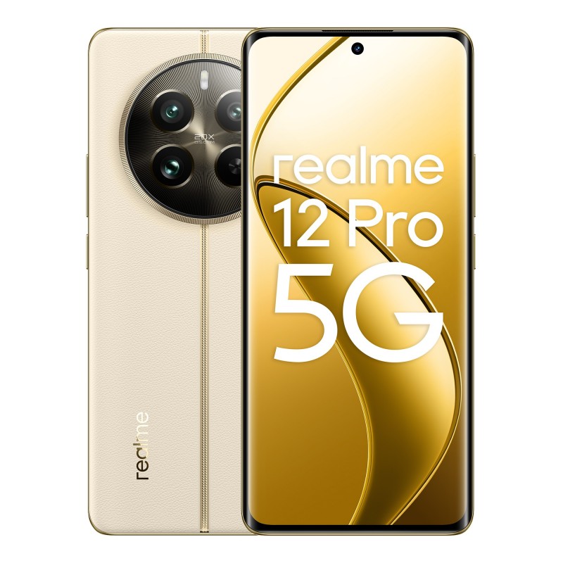 realme 12 Pro 17 cm (6.7") Dual-SIM Android 14 5G USB Typ-C 12 GB 256 GB 5000 mAh Beige