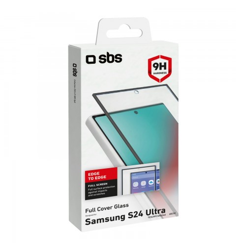 SBS TESCRFCSAS24U écran et protection arrière de téléphones portables Protection d'écran transparent Samsung 1 pièce(s)