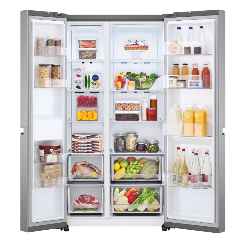 LG GSBV70PZTE frigo américain Pose libre 655 L E Acier inoxydable