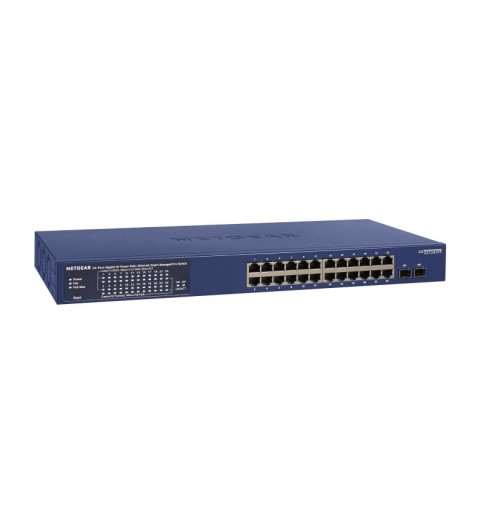 NETGEAR GS724TP-300EUS switch Gestionado L2 L3 L4 Gigabit Ethernet (10 100 1000) Energía sobre Ethernet (PoE) Azul