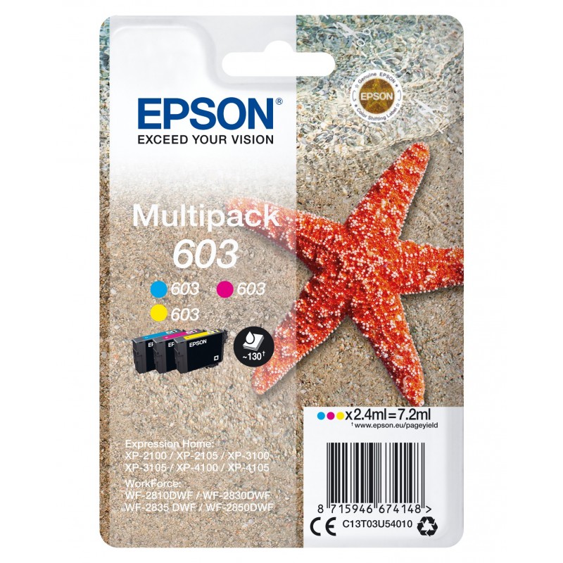 Epson Multipack 3-colours 603 Ink