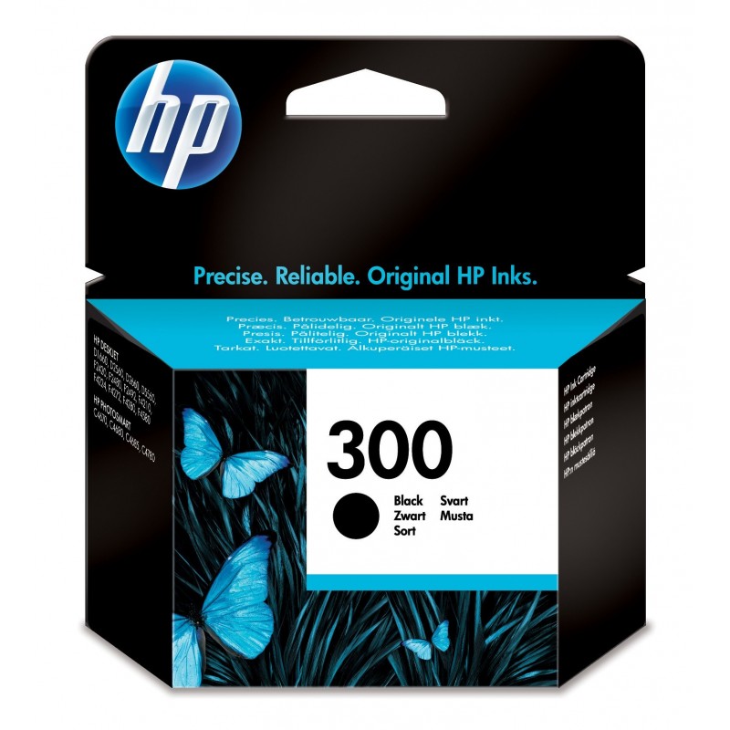 HP Cartucho de tinta original 300 negro