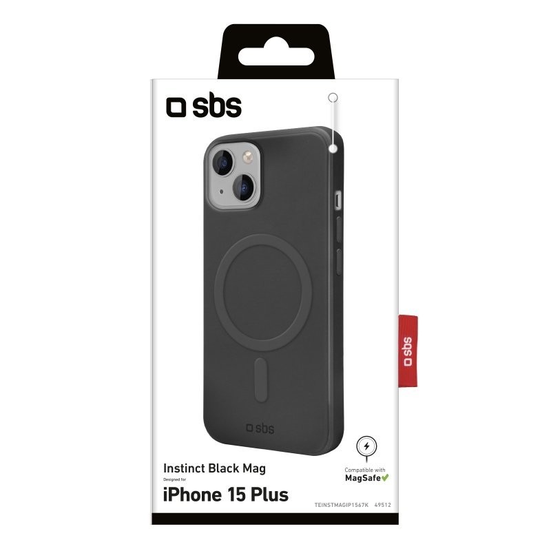 SBS TEINSTMAGIP1567K coque de protection pour téléphones portables 17 cm (6.7") Housse Noir