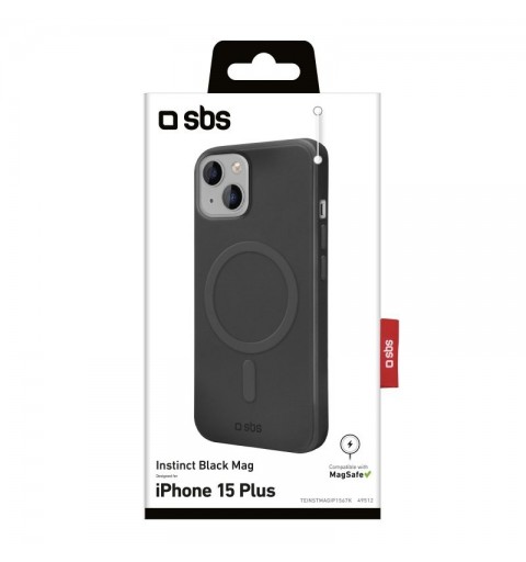 SBS TEINSTMAGIP1567K coque de protection pour téléphones portables 17 cm (6.7") Housse Noir