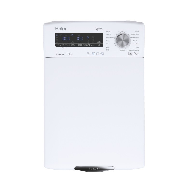 Haier RTXSG47TMC5-11 machine à laver Charge par dessus 7 kg 1400 tr min Blanc