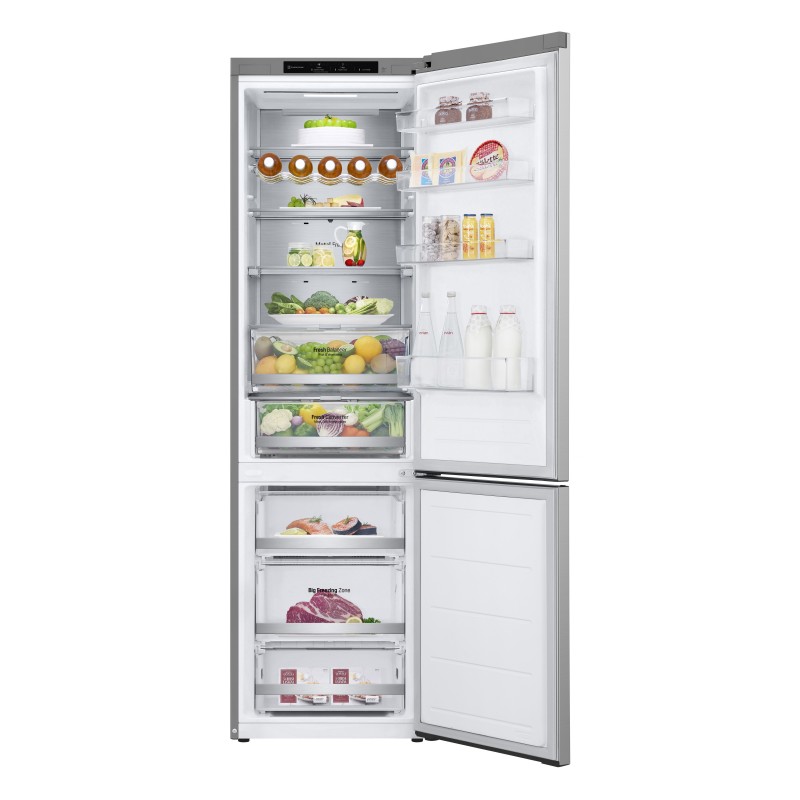 LG GBV7280CPY.APYQEUR fridge-freezer Freestanding 387 L C Stainless steel