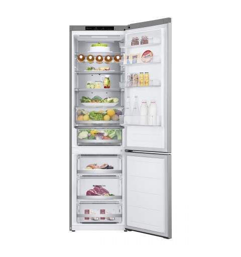 LG GBV7280CPY.APYQEUR fridge-freezer Freestanding 387 L C Stainless steel