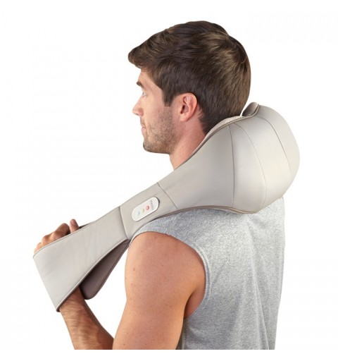 HoMedics Quad Action Massagegerät Hals Nacken Beige