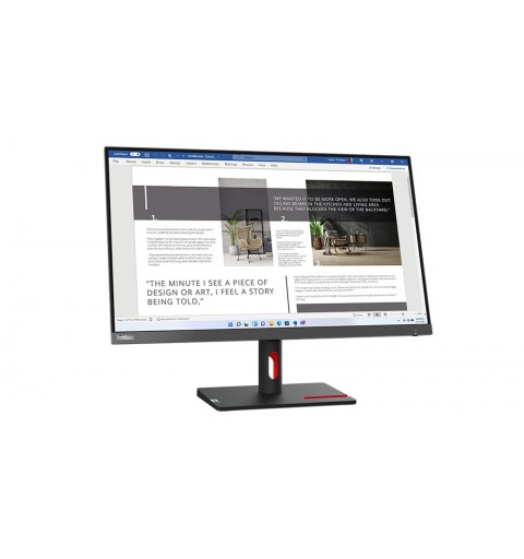 Lenovo ThinkVision S27i-30 LED display 68,6 cm (27") 1920 x 1080 Pixel Full HD Grigio