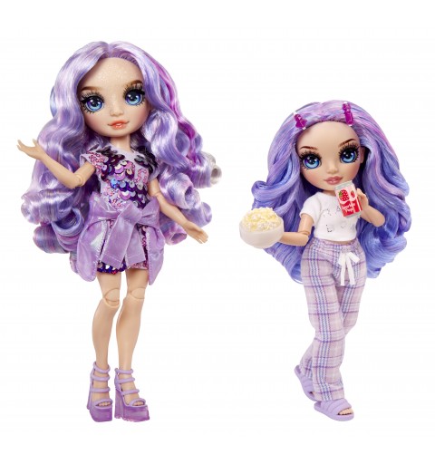Rainbow High Junior High PJ Party Fashion Doll- Violet (Purple)