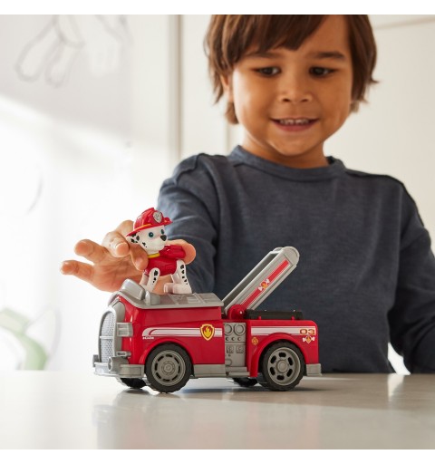 PAW Patrol , Marshall’s Firetruck, Toy Truck with Collectible Action Figure, Sustainably Minded Kids Toys for Boys & Girls Ages